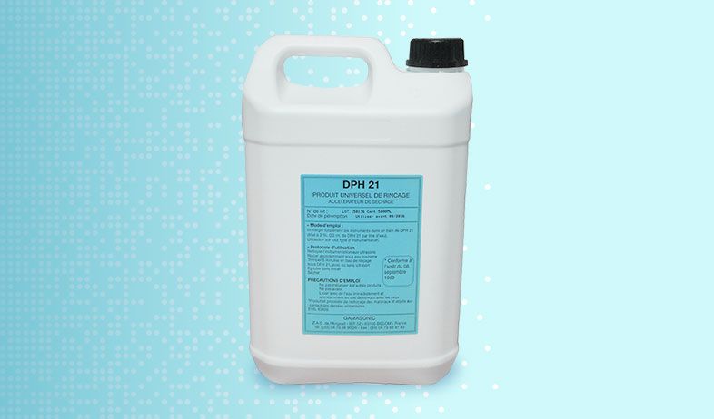 Consommable Produit de rinçage DPH21 5 litres