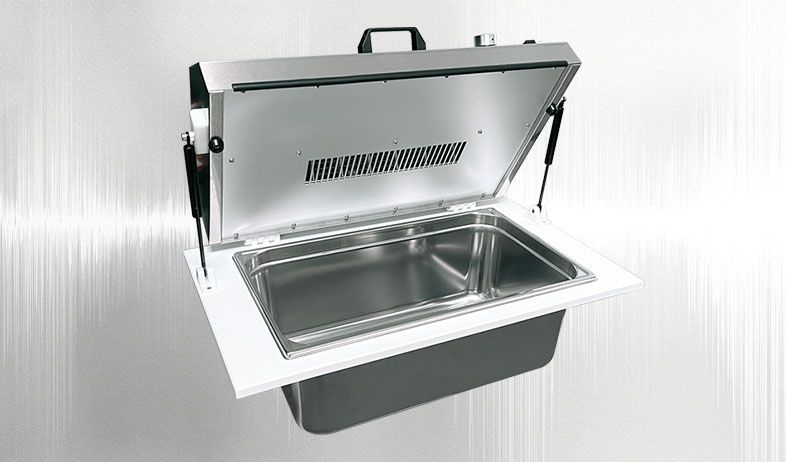 Sécheur CYCLONIC GS30-E ouvert