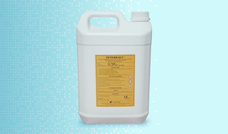 Consommable Nettoyant Désinfectant DETERBAKT 5 litres