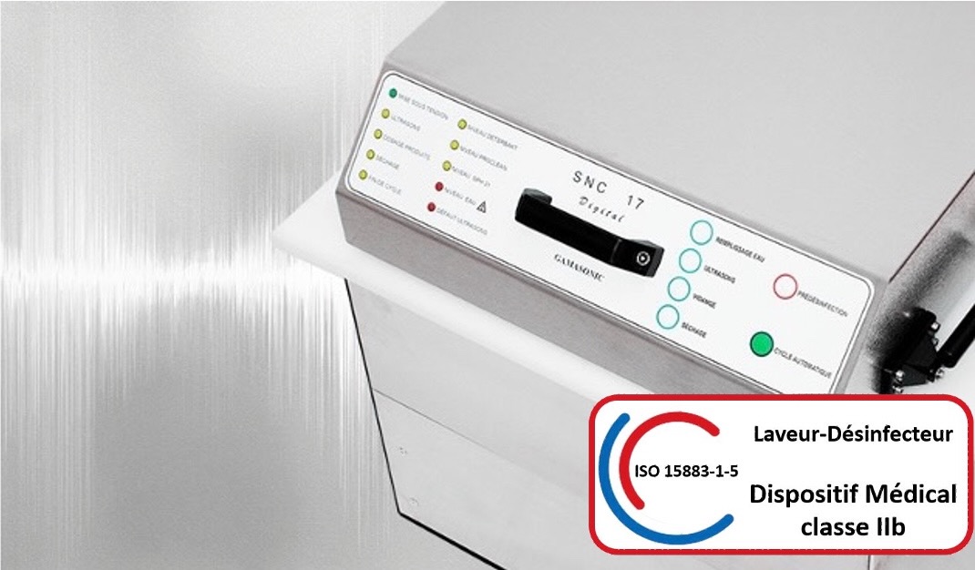 Laveur-désinfecteur à ultrasons SNC 17ED modèle Encastrable Digital