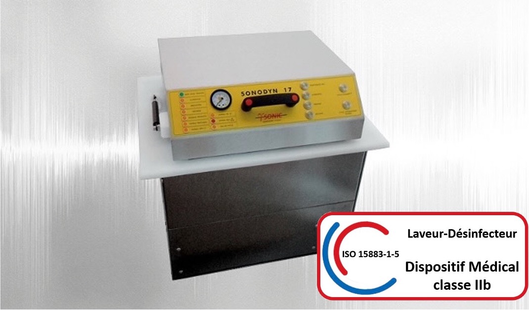 Laveur Désinfecteur ultrasons SONODYN 17E encastrable