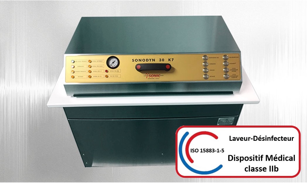 Laveur Désinfecteur à ultrasons SONODYN modèle 30-EK7